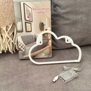 Cloud Shaped LED Wall Lamp - White